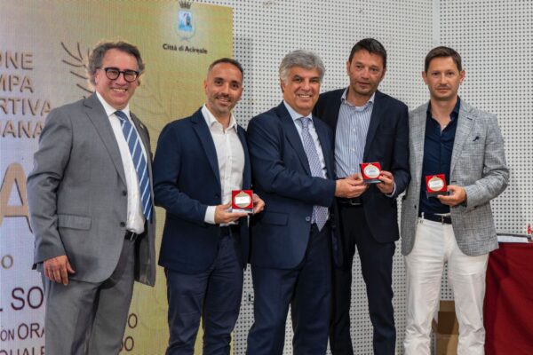 Acireale Calcio premiata alla 64^ edizione dei premi “USSI Sicilia”